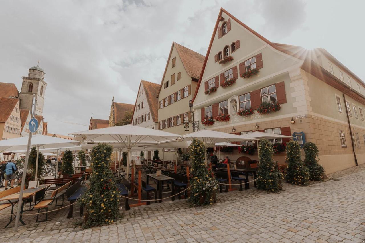 Hotel Gasthaus Zur Sonne Dinkelsbuehl Luaran gambar