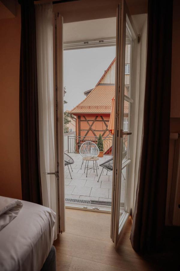Hotel Gasthaus Zur Sonne Dinkelsbuehl Luaran gambar