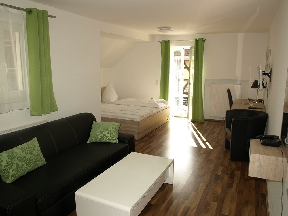 Hotel Gasthaus Zur Sonne Dinkelsbuehl Luaran gambar